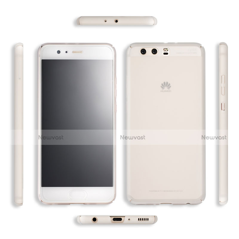 Ultra-thin Transparent Matte Finish Case for Huawei P10 White