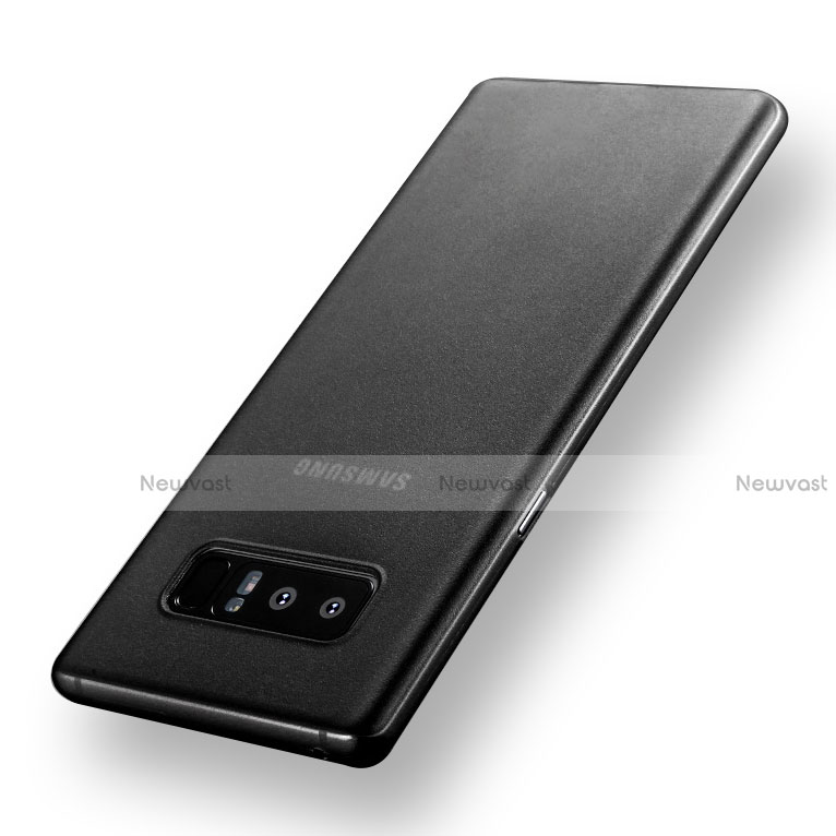 Ultra-thin Transparent Matte Finish Case for Samsung Galaxy Note 8 Gray