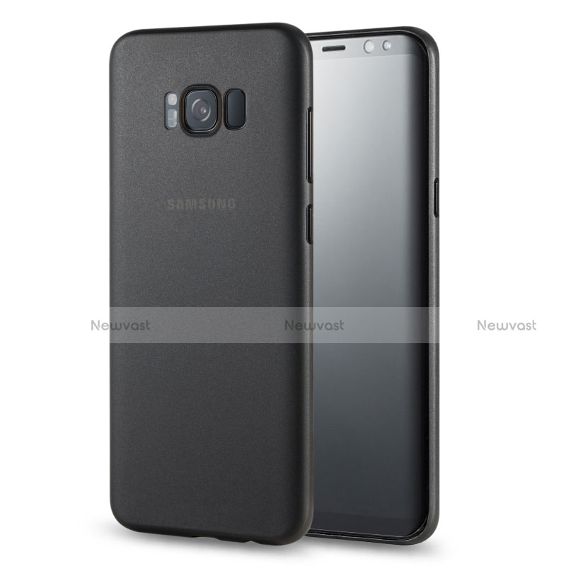 Ultra-thin Transparent Matte Finish Case for Samsung Galaxy S8 Black