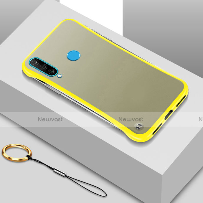 Ultra-thin Transparent Matte Finish Case H01 for Huawei P30 Lite XL Yellow