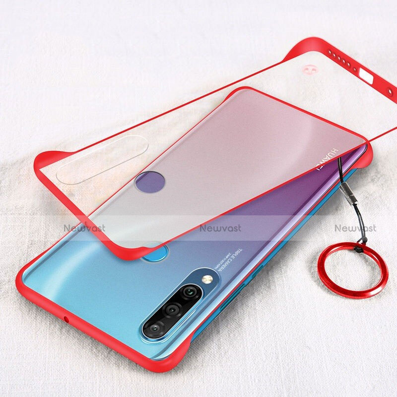 Ultra-thin Transparent Matte Finish Case H03 for Huawei Nova 4e Red