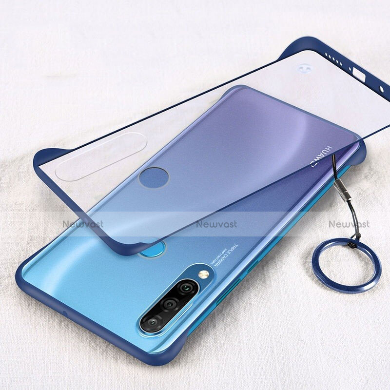 Ultra-thin Transparent Matte Finish Case H03 for Huawei P30 Lite XL Blue