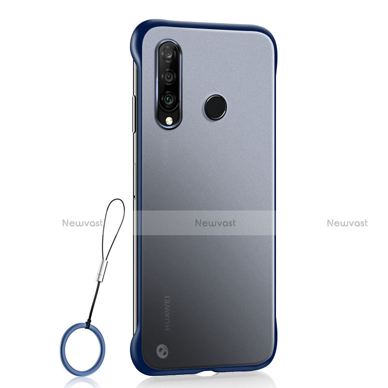 Ultra-thin Transparent Matte Finish Case H05 for Huawei Nova 4e Blue