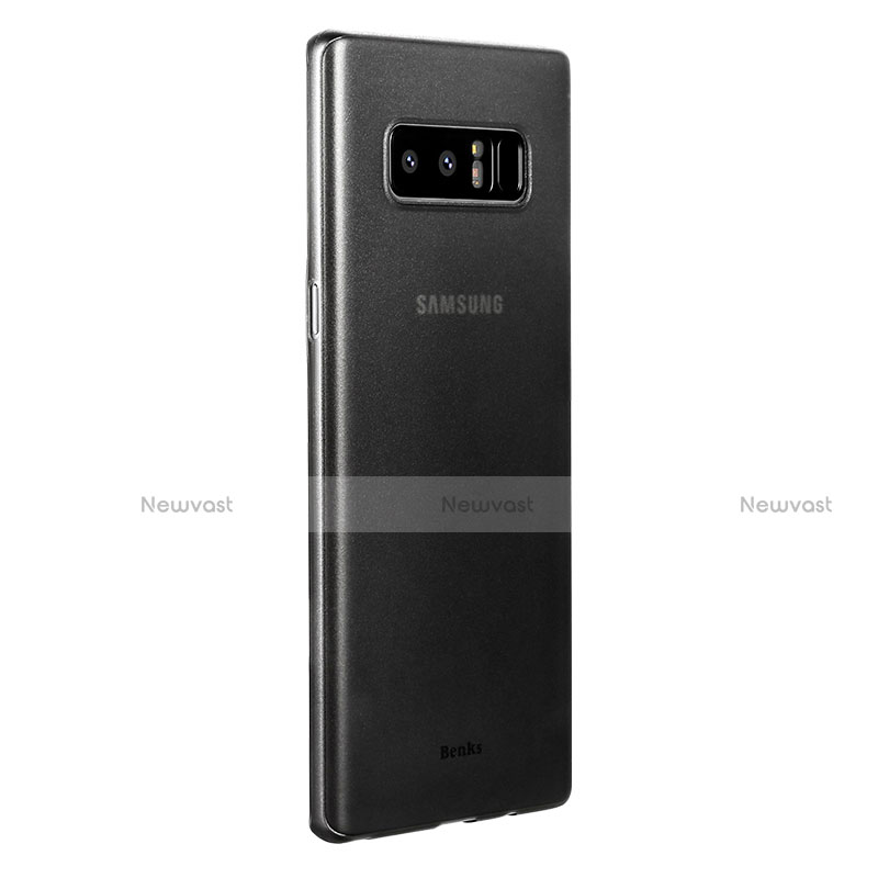 Ultra-thin Transparent Matte Finish Case R05 for Samsung Galaxy Note 8 Duos N950F Gray