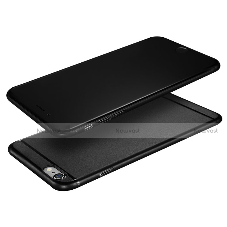 Ultra-thin Transparent Matte Finish Case T06 for Apple iPhone 6S Black