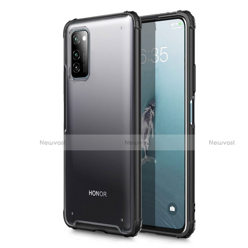 Ultra-thin Transparent Matte Finish Case U01 for Huawei Honor V30 5G Black