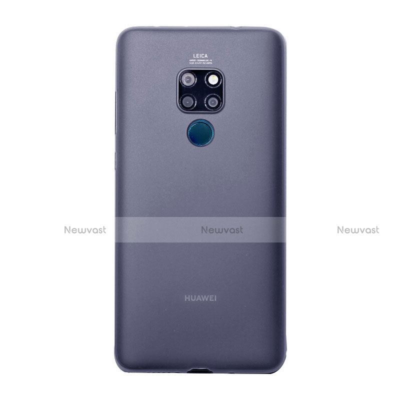 Ultra-thin Transparent Matte Finish Case U01 for Huawei Mate 20 Blue