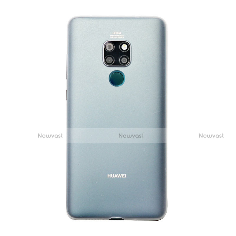 Ultra-thin Transparent Matte Finish Case U01 for Huawei Mate 20 White