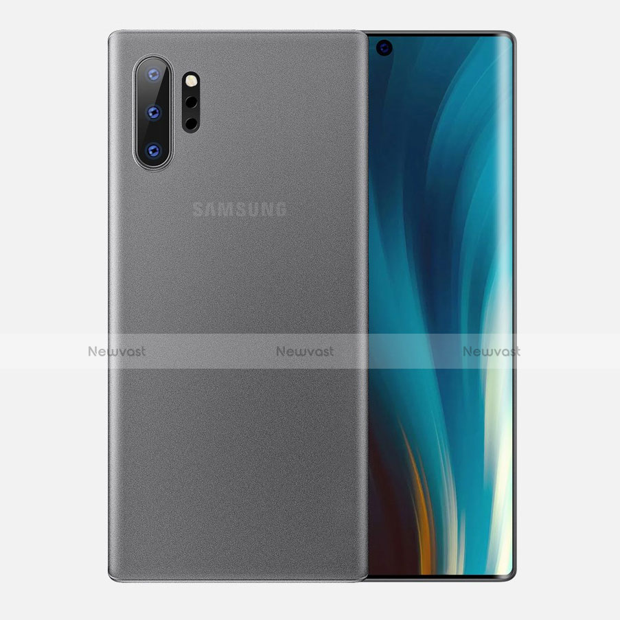 Ultra-thin Transparent Matte Finish Case U01 for Samsung Galaxy Note 10 Plus 5G White