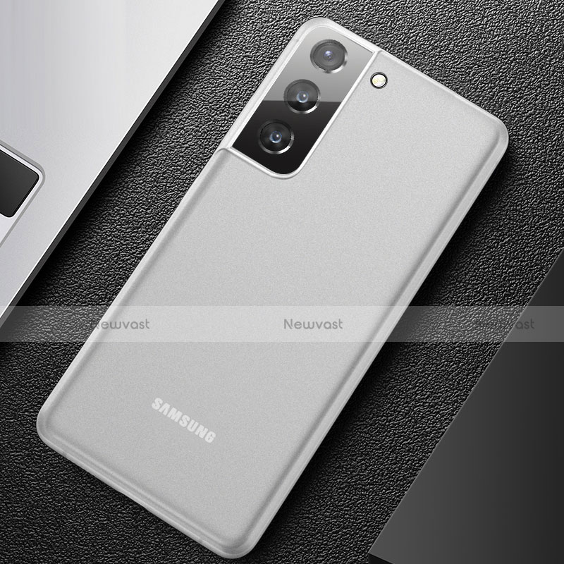 Ultra-thin Transparent Matte Finish Case U01 for Samsung Galaxy S21 5G White