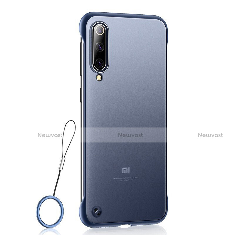 Ultra-thin Transparent Matte Finish Case U01 for Xiaomi Mi 9 Blue