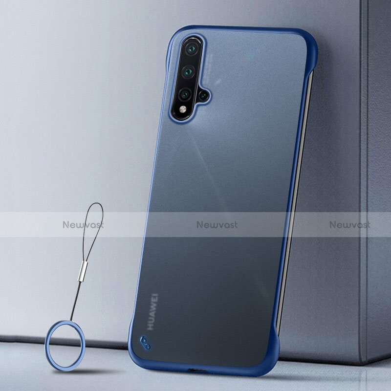 Ultra-thin Transparent Matte Finish Case U02 for Huawei Nova 5 Blue