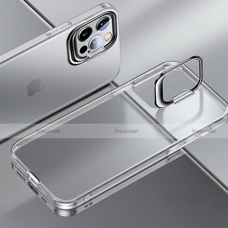 Ultra-thin Transparent Matte Finish Case U08 for Apple iPhone 15 Pro Max White