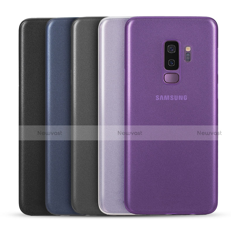 Ultra-thin Transparent Matte Finish Cover Case for Samsung Galaxy S9 Plus