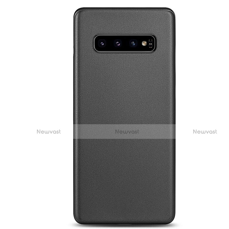 Ultra-thin Transparent Matte Finish Cover Case P01 for Samsung Galaxy S10 5G Black