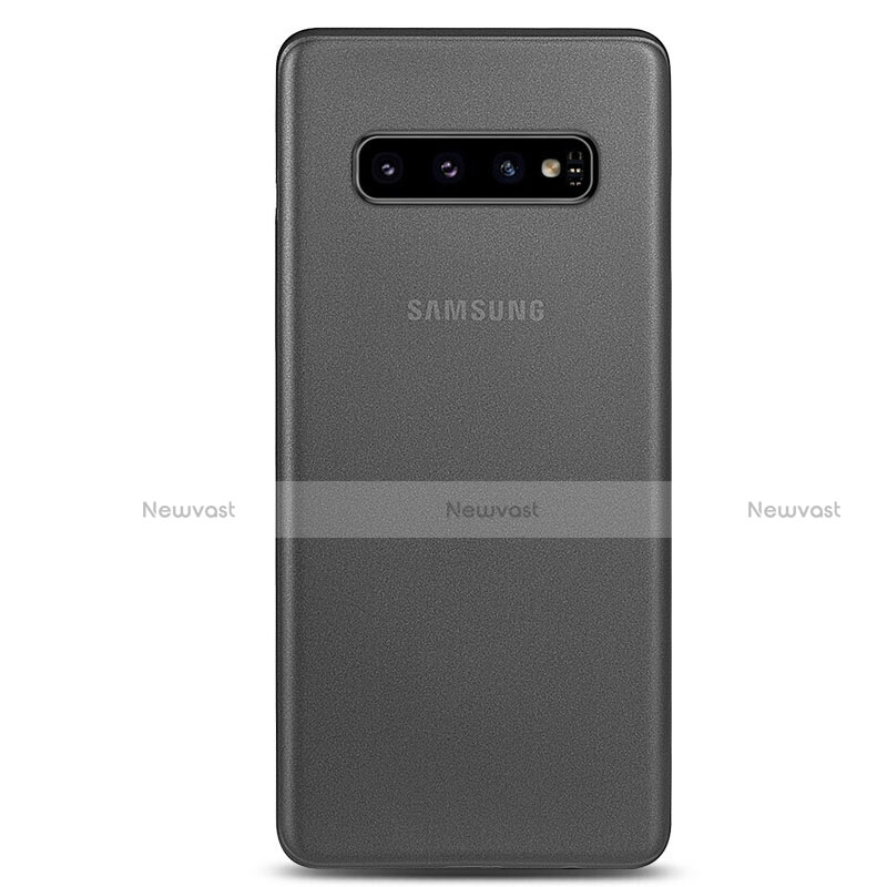 Ultra-thin Transparent Matte Finish Cover Case P01 for Samsung Galaxy S10 5G Gray