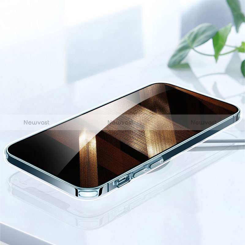 Ultra-thin Transparent TPU Soft Case A01 for Apple iPhone 15 Clear