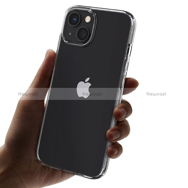 Ultra-thin Transparent TPU Soft Case A02 for Apple iPhone 15 Clear