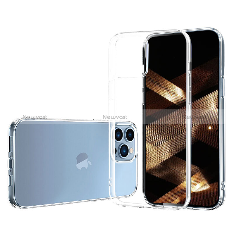 Ultra-thin Transparent TPU Soft Case A03 for Apple iPhone 16 Pro Clear