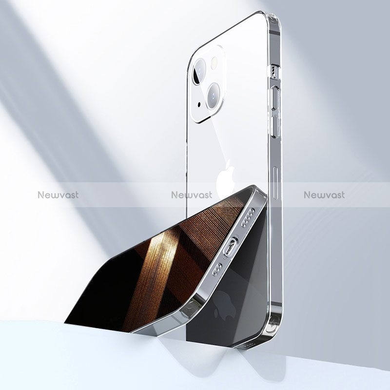 Ultra-thin Transparent TPU Soft Case A04 for Apple iPhone 15 Clear