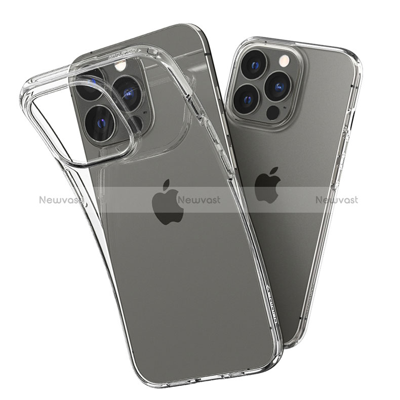 Ultra-thin Transparent TPU Soft Case A06 for Apple iPhone 15 Pro Clear