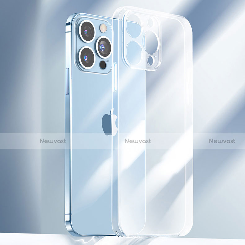 Ultra-thin Transparent TPU Soft Case A08 for Apple iPhone 15 Pro Clear