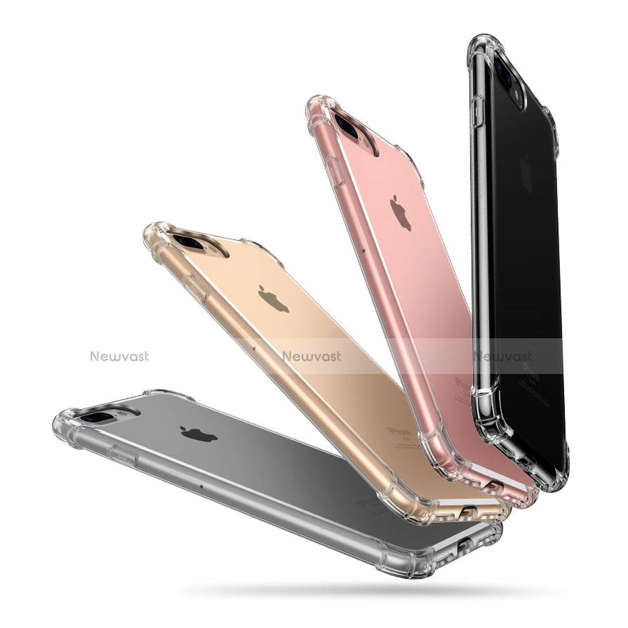 Ultra-thin Transparent TPU Soft Case A10 for Apple iPhone 7 Plus Clear