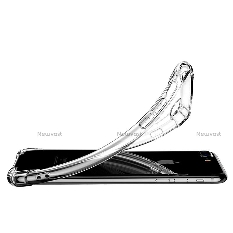 Ultra-thin Transparent TPU Soft Case A10 for Apple iPhone 7 Plus Clear