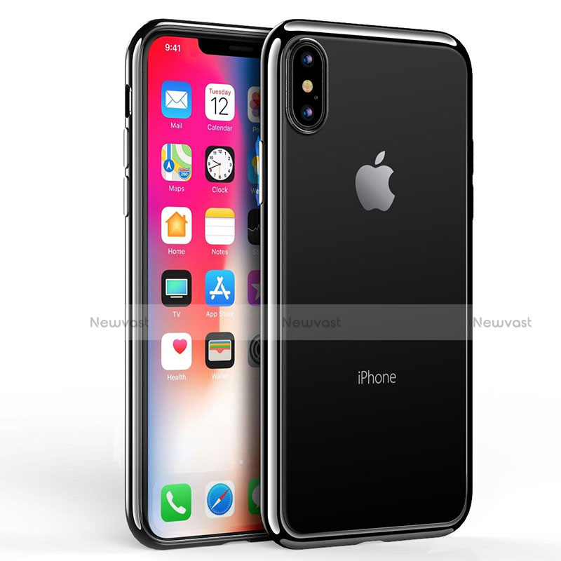 Ultra-thin Transparent TPU Soft Case C03 for Apple iPhone X Clear