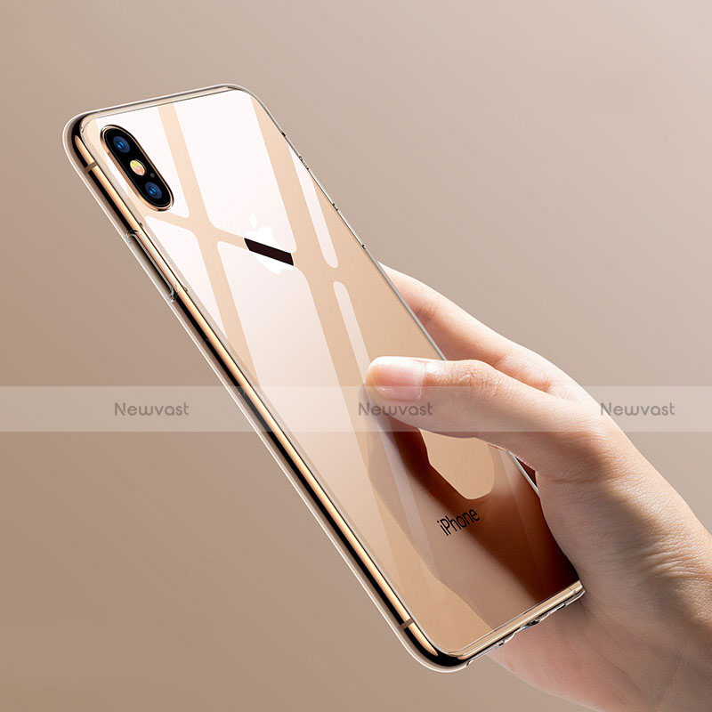 Ultra-thin Transparent TPU Soft Case C08 for Apple iPhone Xs Clear