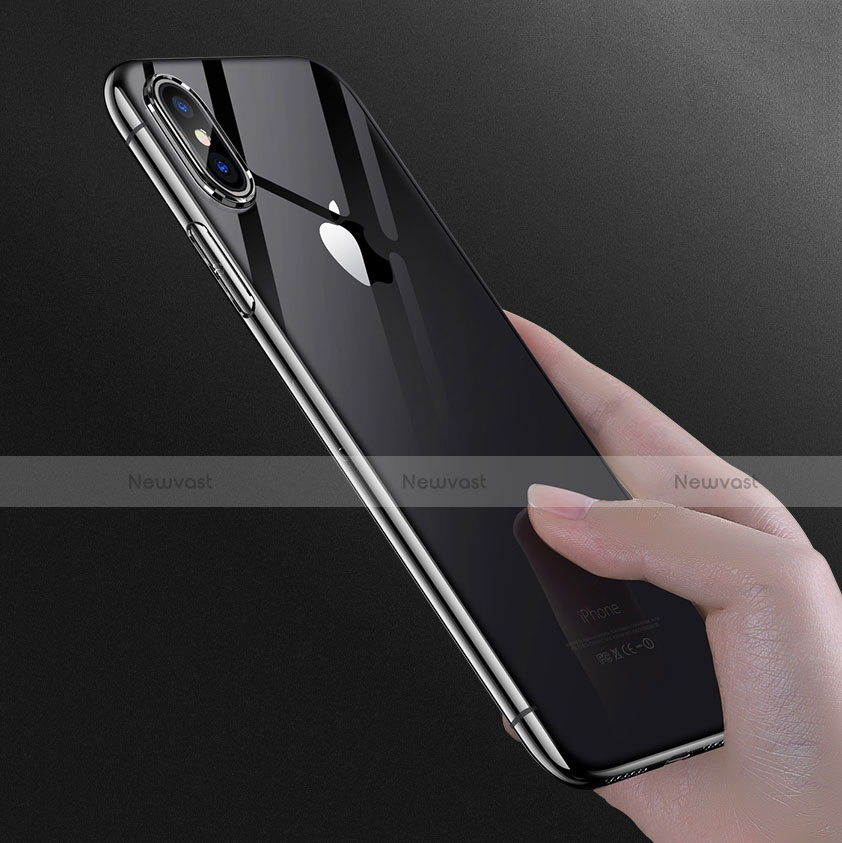 Ultra-thin Transparent TPU Soft Case C09 for Apple iPhone X Clear