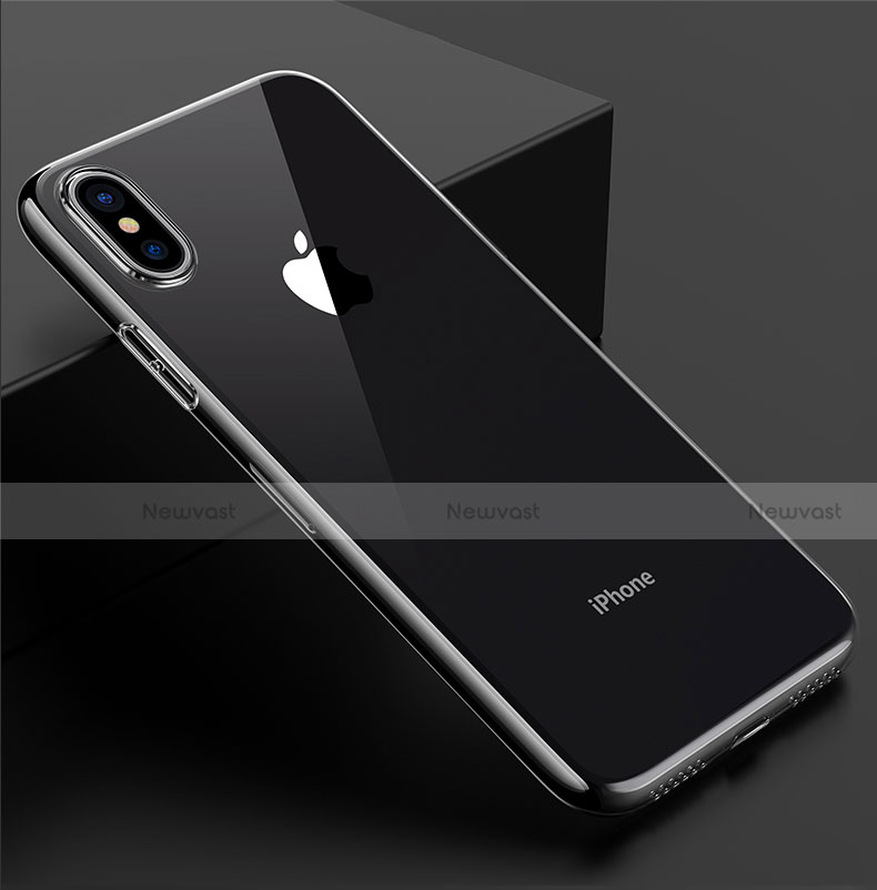 Ultra-thin Transparent TPU Soft Case C09 for Apple iPhone X Clear