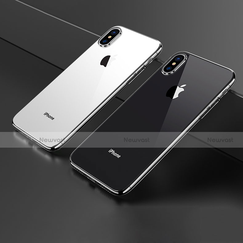 Ultra-thin Transparent TPU Soft Case C09 for Apple iPhone X Clear