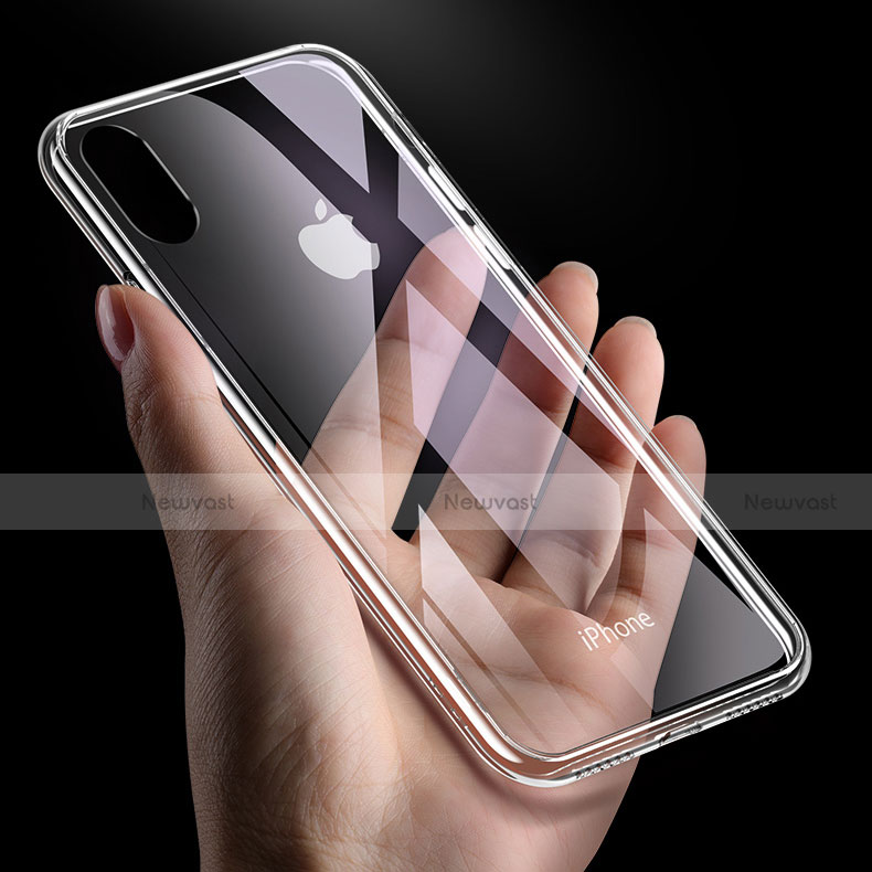 Ultra-thin Transparent TPU Soft Case C18 for Apple iPhone X Clear