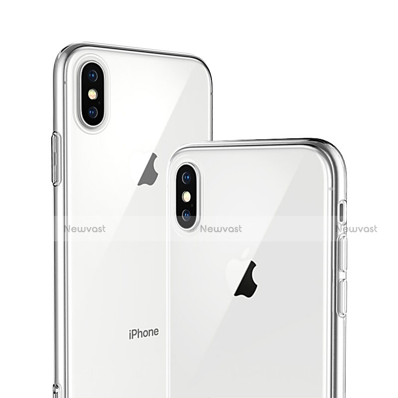 Ultra-thin Transparent TPU Soft Case C19 for Apple iPhone X Clear