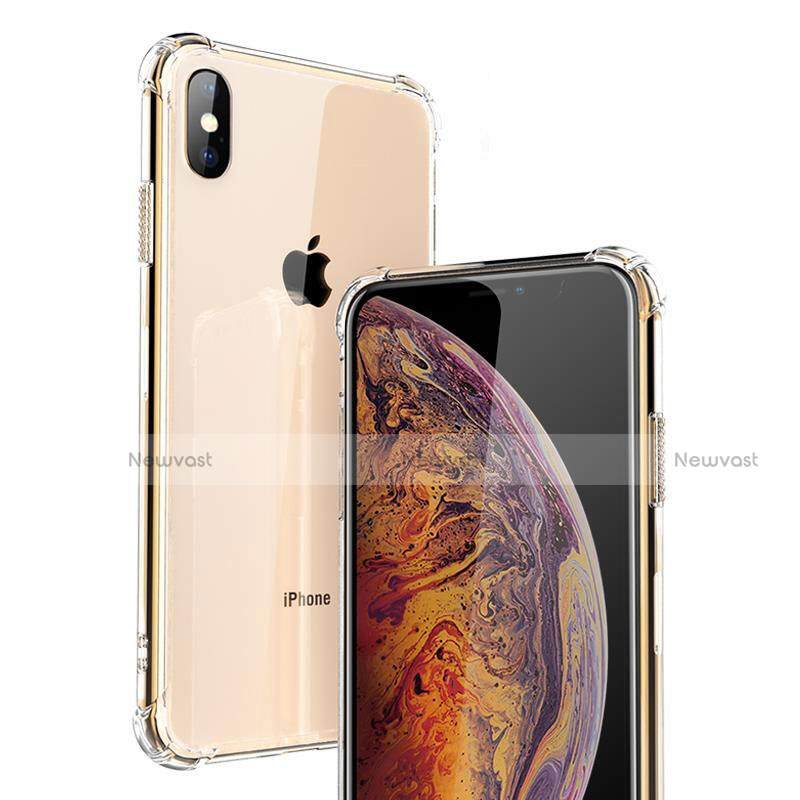 Ultra-thin Transparent TPU Soft Case C20 for Apple iPhone Xs Clear