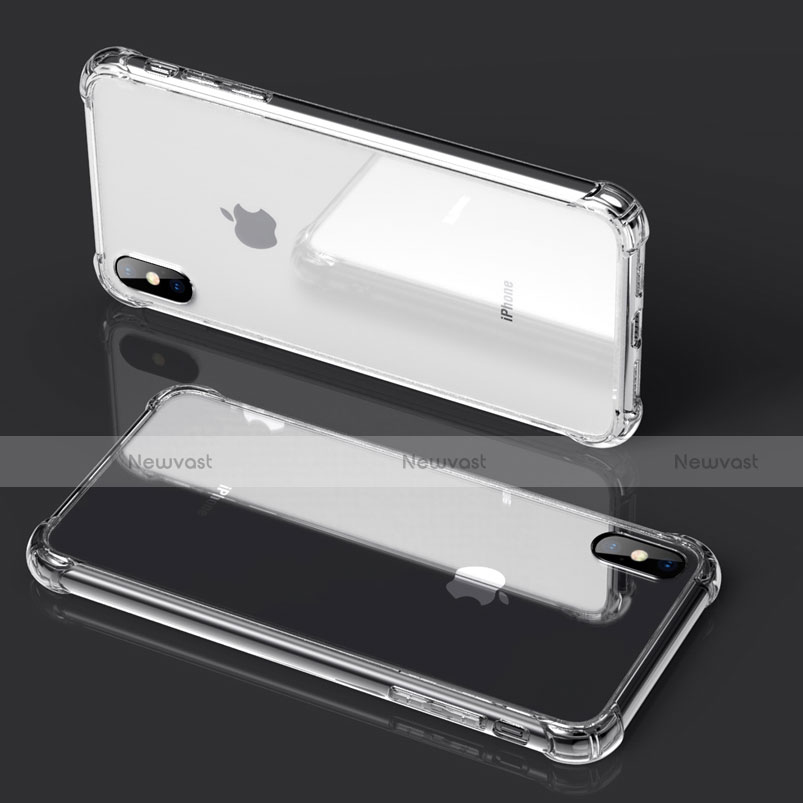 Ultra-thin Transparent TPU Soft Case C20 for Apple iPhone Xs Clear