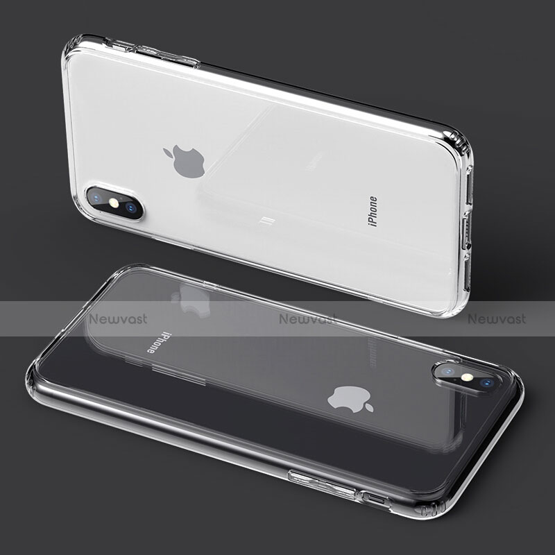 Ultra-thin Transparent TPU Soft Case C21 for Apple iPhone X Clear