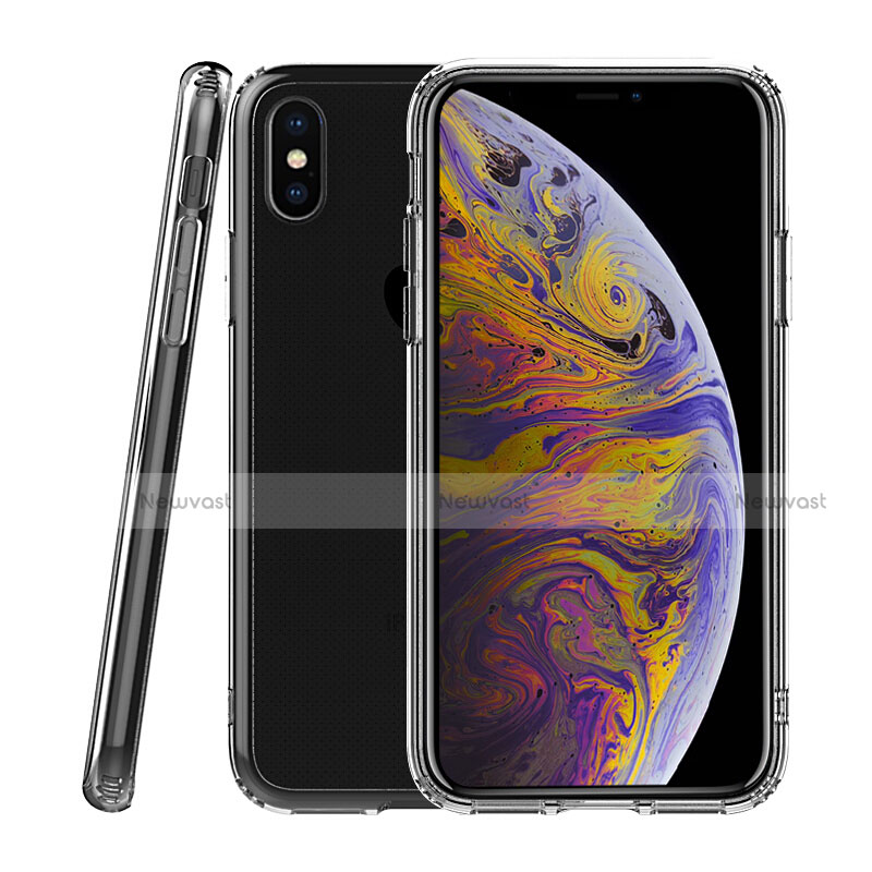 Ultra-thin Transparent TPU Soft Case C22 for Apple iPhone X Clear