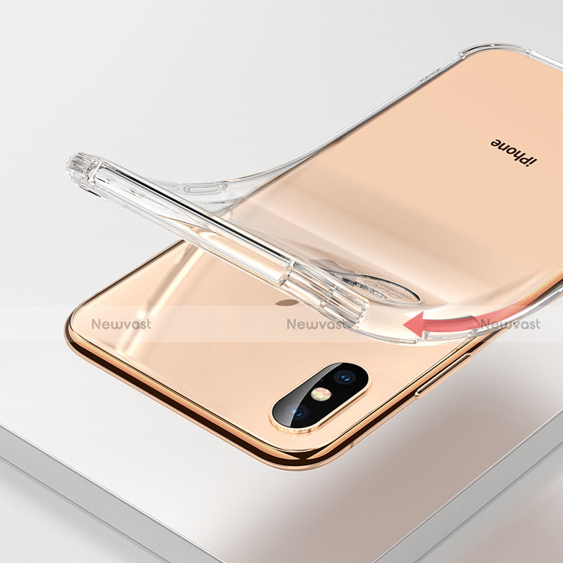 Ultra-thin Transparent TPU Soft Case C23 for Apple iPhone X Clear