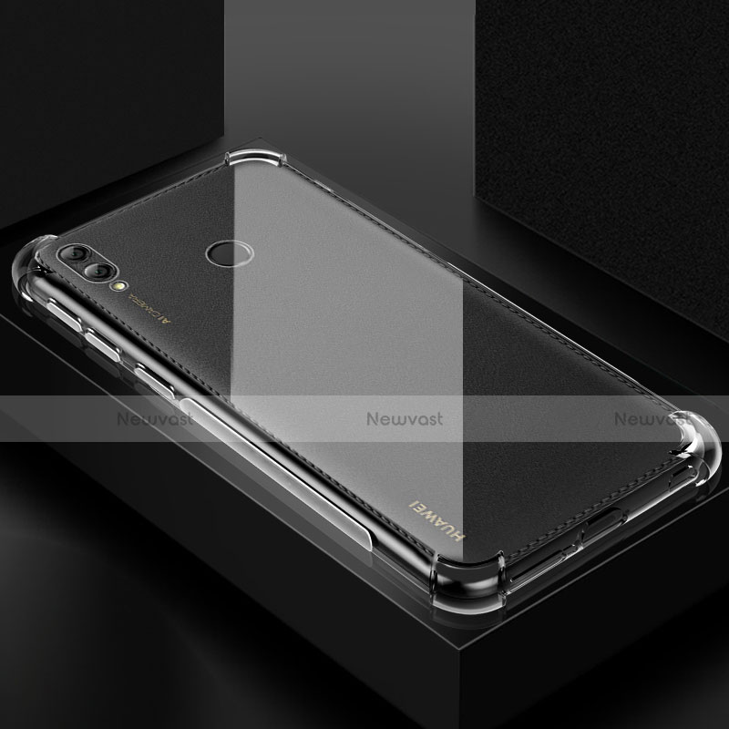 Ultra-thin Transparent TPU Soft Case Cover A01 for Huawei Honor 8X Max Clear