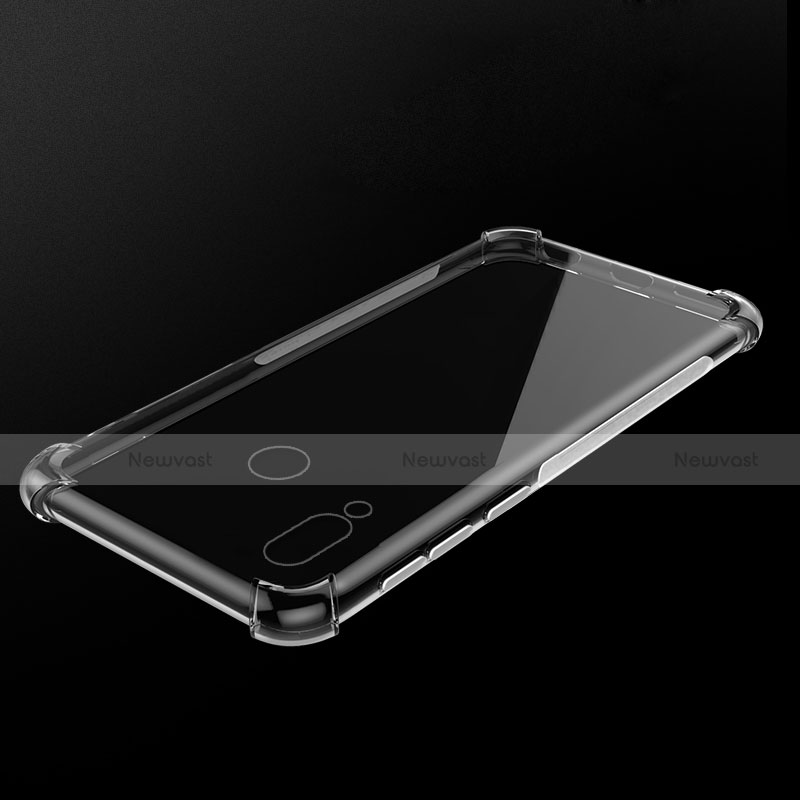 Ultra-thin Transparent TPU Soft Case Cover A01 for Huawei Honor 8X Max Clear