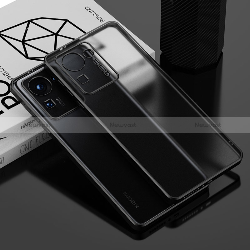 Ultra-thin Transparent TPU Soft Case Cover AK1 for Xiaomi Mi Mix 4 5G Black