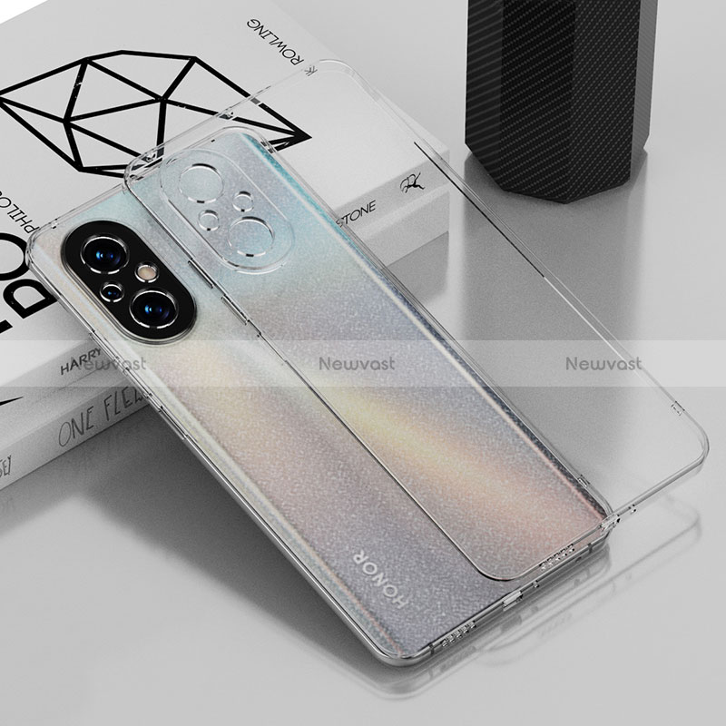 Ultra-thin Transparent TPU Soft Case Cover AN1 for Huawei Honor 50 SE 5G Clear