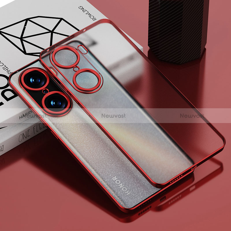 Ultra-thin Transparent TPU Soft Case Cover AN1 for Huawei Honor 60 5G