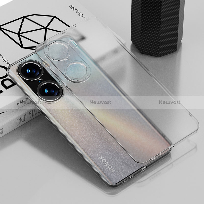 Ultra-thin Transparent TPU Soft Case Cover AN1 for Huawei Honor 60 5G