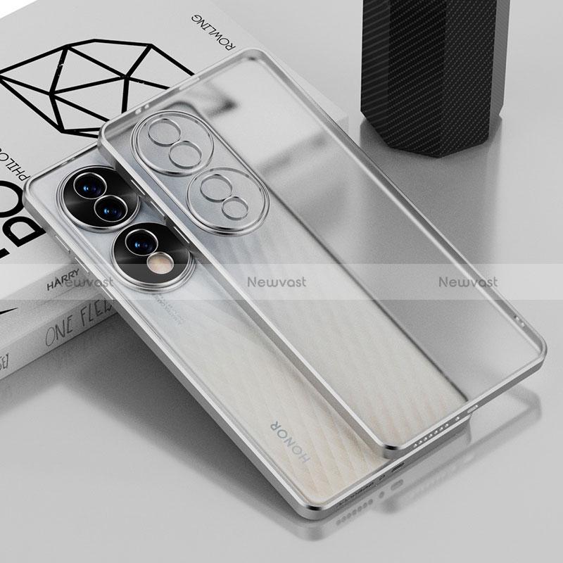 Ultra-thin Transparent TPU Soft Case Cover AN1 for Huawei Honor 70 5G