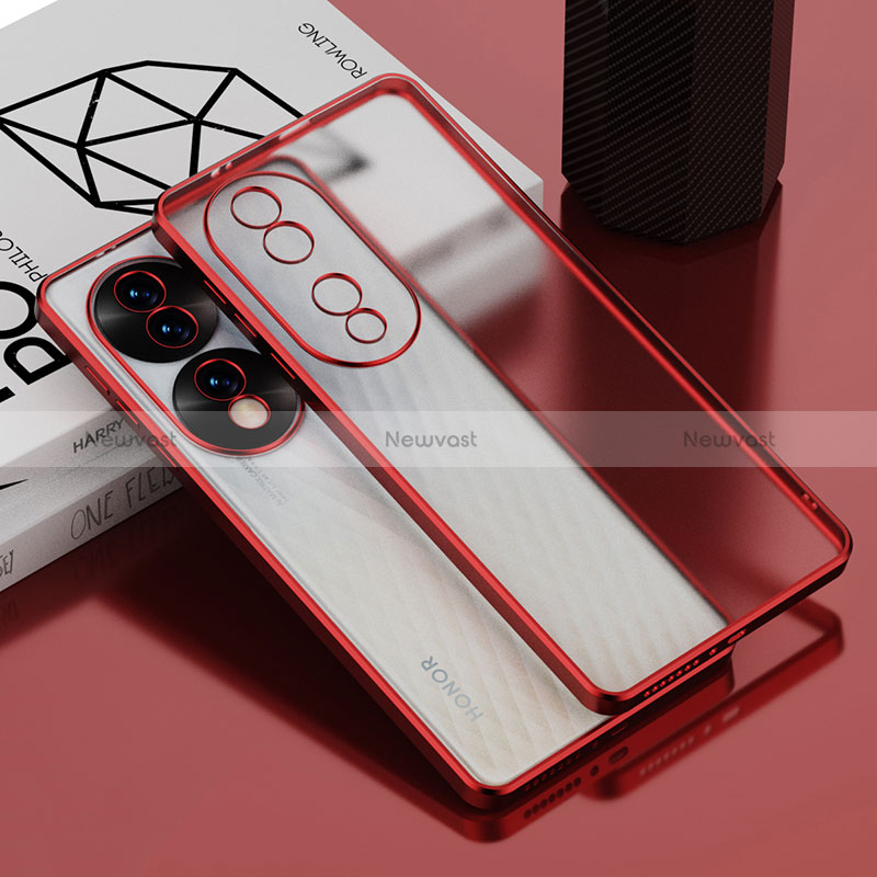 Ultra-thin Transparent TPU Soft Case Cover AN1 for Huawei Honor 70 Pro 5G