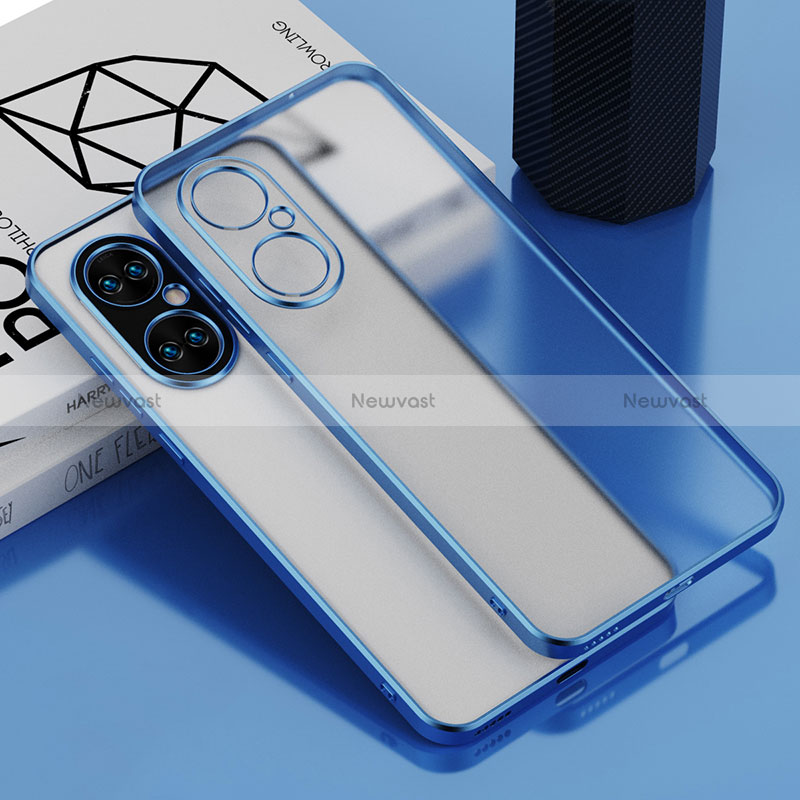 Ultra-thin Transparent TPU Soft Case Cover AN1 for Huawei P50