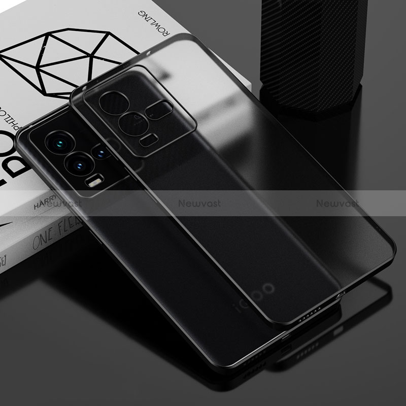 Ultra-thin Transparent TPU Soft Case Cover AN1 for Vivo iQOO 10 5G